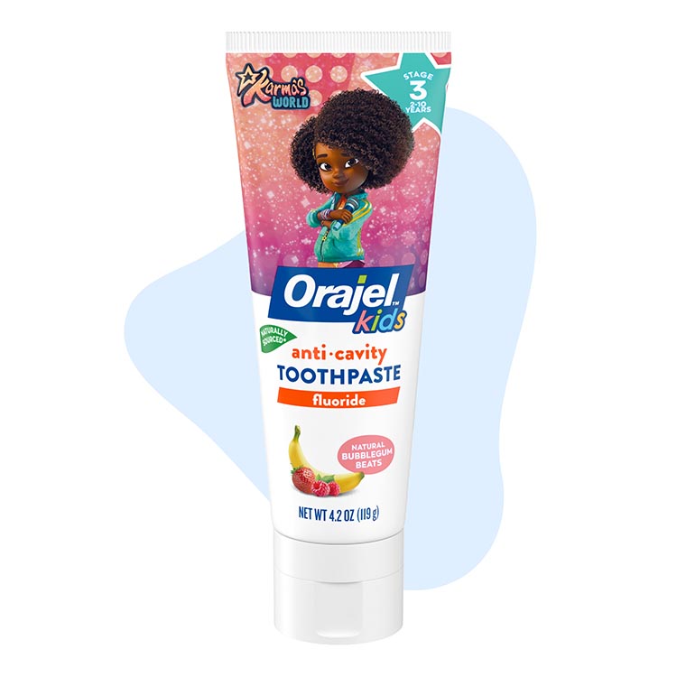 Orajel Kids Karma's World Fluoride Toothpaste