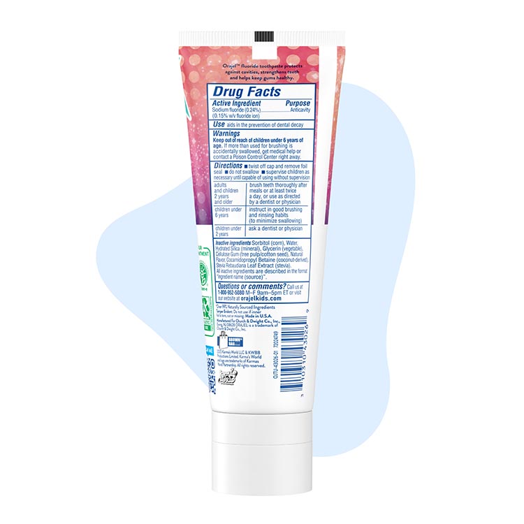 Orajel Kids Karma's World Fluoride Toothpaste