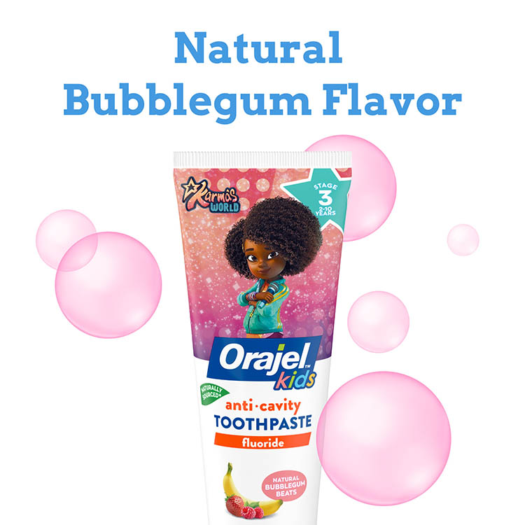 Orajel Kids Karma's World Fluoride Toothpaste