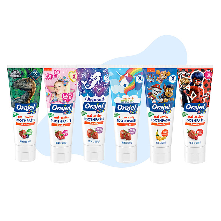Orajel Kids fluoride toothpaste